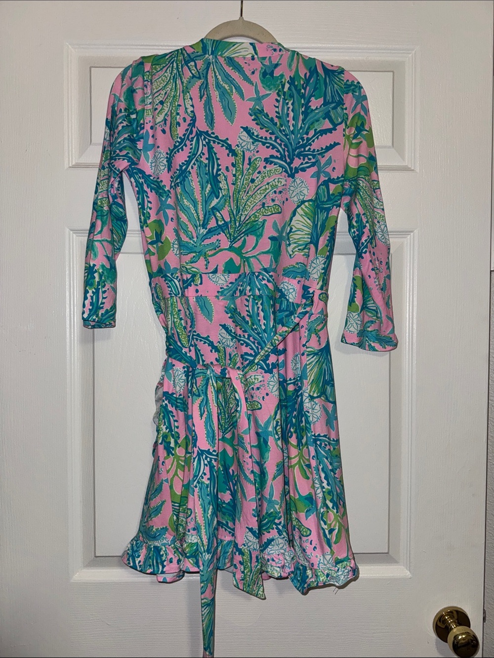 Lilly Pulitzer Jessalynne Wrap Mini Dress/Romper - Picture 4 of 5